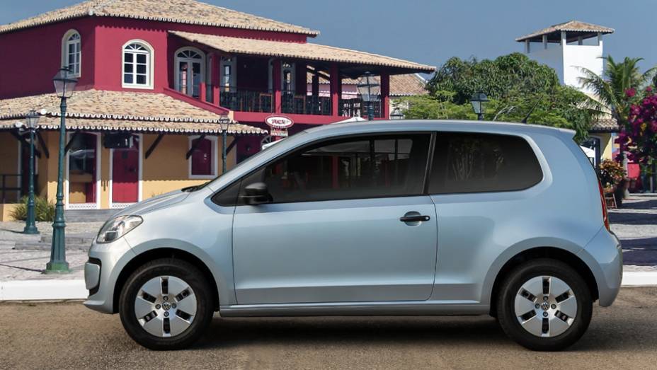 A nova carroceria ser&aacute; oferecida nas vers&otilde;es Take Up e Move Up | <a href="https://preprod.quatrorodas.abril.com.br/noticias/fabricantes/vw-up-ganha-versao-duas-portas-cambio-i-motion-780612.shtml" rel="migration">Leia mais</a>