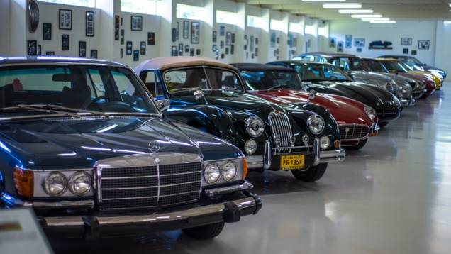 Mercedes-Benz e Jaguar: duas das marcas favoritas deste colecionador Mercedes-Benz e Jaguar: duas das marcas favoritas deste colecionador