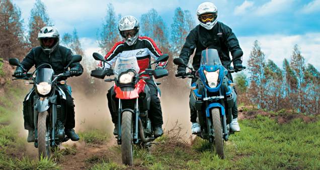 XT, G 650 GS e Ténéré: as rainhas do deserto têm um só cilindro. XT, G 650 GS e Ténéré: as rainhas do deserto têm um só cilindro.
