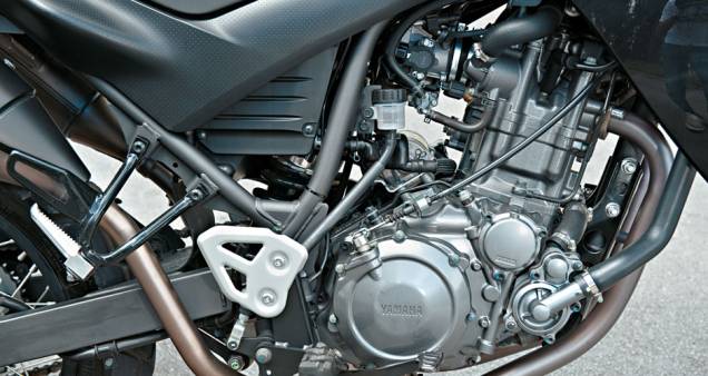 XT 660: motor reconhecido, forte e robusto. XT 660: motor reconhecido, forte e robusto.