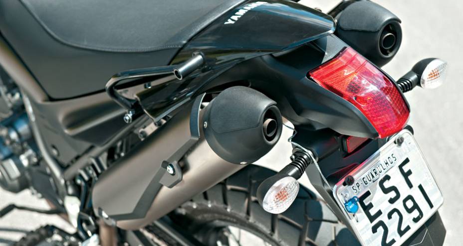 XT 660 tem visual marcado pelas duas saidas. XT 660 tem visual marcado pelas duas saidas.