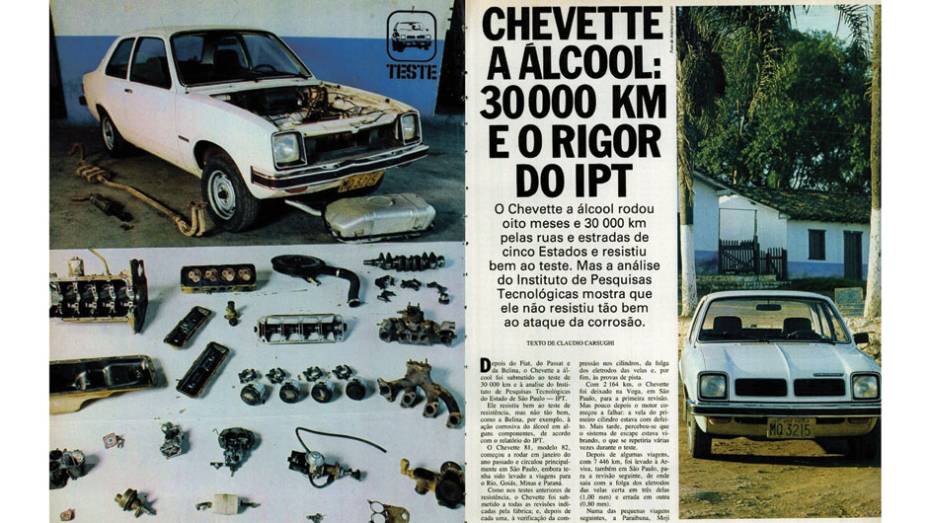 Chevrolet Chevette: depois de oito meses, o carro parecia ter resistido bem aos 30 mil quilômetros, mas descobrimos que a corrosão acabou tomando conta do GM. | <a href="https://preprod.quatrorodas.abril.com.br/acervodigital/home.aspx?edicao=273&pg=31" rel="migration">Leia mais</a>