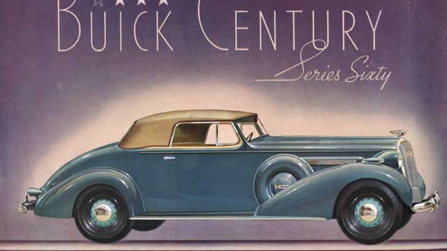 Century 1936O nome, século em inglês, faz alusão ao primeiro Buick a chegar a 100 mph (160 km/h) e se tornou um dos mais tradicionais da marca Century 1936O nome, século em inglês, faz alusão ao primeiro Buick a chegar a 100 mph (160 km/h) e se tornou um dos mais tradicionais da marca