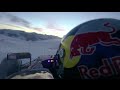 Onboard Dawn Max Verstappen F1 Snow Demo Red Bull RB7 Hahnenkamm, Kitzbühel, 14/01/2016