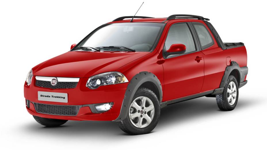 Al&eacute;m do tapa no visual, a Strada ganhou a vers&atilde;o Trekking 1.6 16V | <a href="https://preprod.quatrorodas.abril.com.br/carros/lancamentos/fiat-palio-weekend-siena-strada-2013-688581.shtml" rel="migration">Leia mais</a>