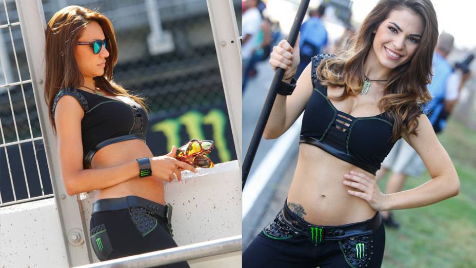 As garotas mais bonitas da etapa da Catalunha da MotoGP | <a href="https://preprod.quatrorodas.abril.com.br/moto/noticias/motogp-marquez-vence-corrida-emocionante-barcelona-786084.shtml" rel="migration">Leia mais</a>