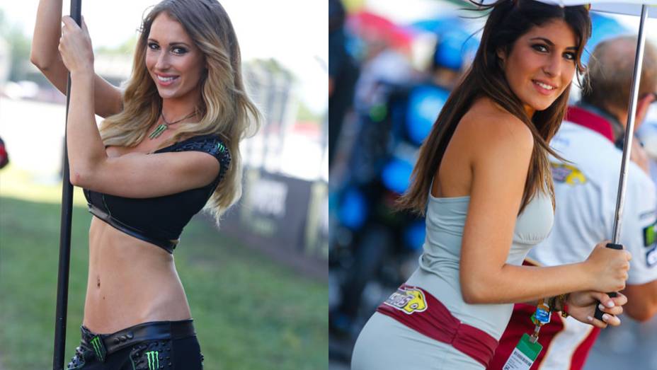 As garotas mais bonitas da etapa da Catalunha da MotoGP | <a href="https://preprod.quatrorodas.abril.com.br/moto/noticias/motogp-marquez-vence-corrida-emocionante-barcelona-786084.shtml" rel="migration">Leia mais</a>