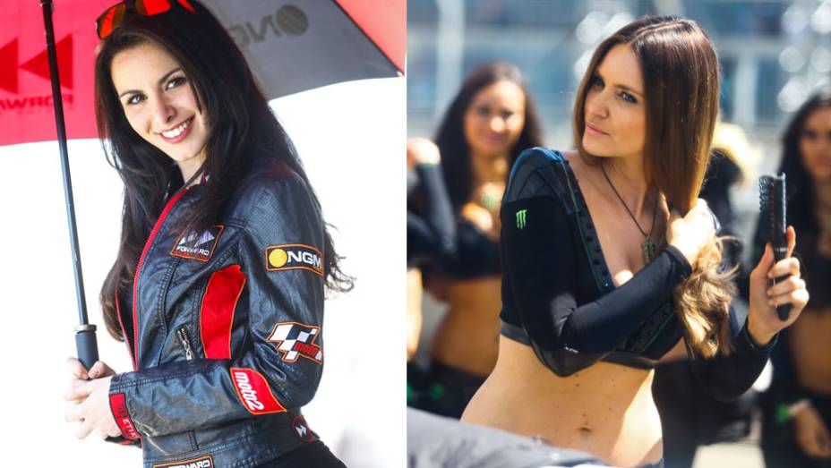 As mais exuberantes garotas da etapa de Le Mans, na França, da MotoGP | <a href="https://preprod.quatrorodas.abril.com.br/moto/galerias/competicoes/motogp-franca-domingo-783151.shtml" rel="migration">Leia mais</a>