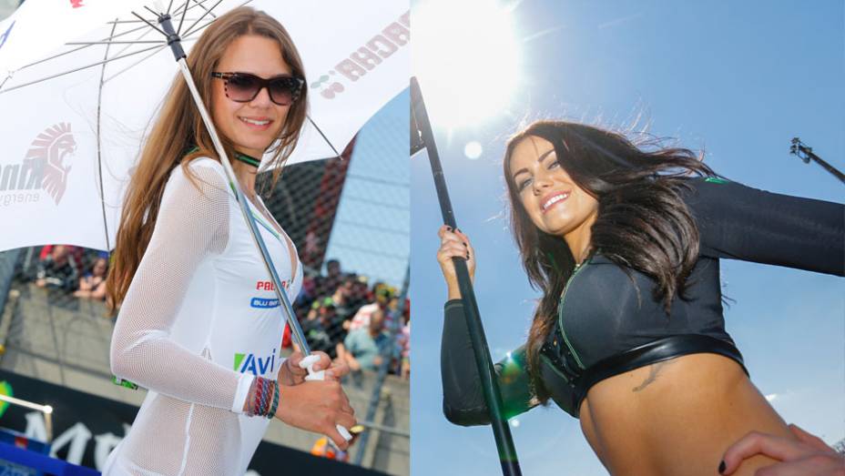 As mais exuberantes garotas da etapa de Le Mans, na França, da MotoGP | <a href="https://preprod.quatrorodas.abril.com.br/moto/galerias/competicoes/motogp-franca-domingo-783151.shtml" rel="migration">Leia mais</a> As mais exuberantes garotas da etapa de Le Mans, na França, da MotoGP | <a href="https://preprod.quatrorodas.abril.com.br/moto/galerias/competicoes/motogp-franca-domingo-783151.shtml" rel="migration">Leia mais</a>