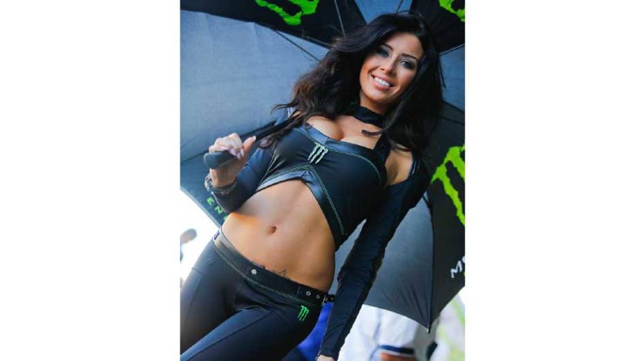 Veja as belas Garotas da MotoGP - Valencia | <a href="https://preprod.quatrorodas.abril.com.br/moto/noticias/lorenzo-vence-nao-impede-titulo-marquez-759873.shtml" rel="migration">Leia mais</a>