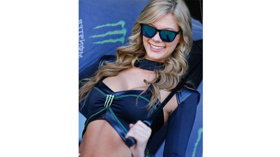 Veja as belas Garotas da MotoGP - Valencia | <a href="https://preprod.quatrorodas.abril.com.br/moto/noticias/lorenzo-vence-nao-impede-titulo-marquez-759873.shtml" rel="migration">Leia mais</a>