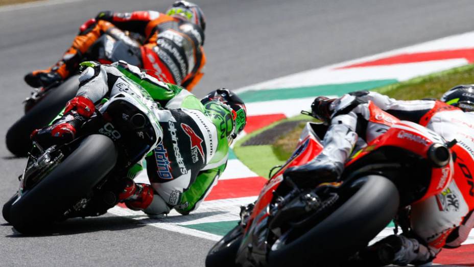 Categoria rainha da motovelocidade em Mugello | <a href="https://preprod.quatrorodas.abril.com.br/moto/noticias/marquez-bate-lorenzo-briga-acirrada-garante-sexta-vitoria-784758.shtml" rel="migration">Leia mais</a>