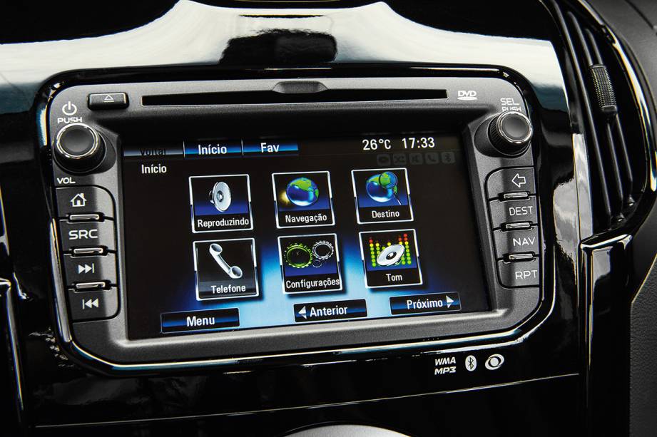 Central MyLink vêm de série Central MyLink vêm de série