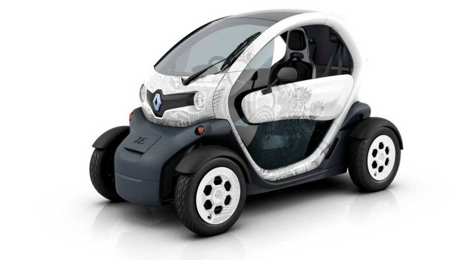 Renault Twizy: o exótico microcarro tem motor elétrico de 13 kW e pode ser vendido no país | <a href="https://preprod.quatrorodas.abril.com.br/salao-do-automovel/2012/carros/twizy-703944.shtml" target="_blank" rel="migration">Leia mais</a>