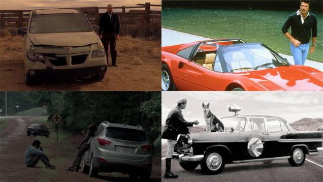 Na séries de TV, o carro pode ser tanto um acessório recorrente como um fator de estilo que revela ou confirma algo da personalidade dos personagens. Confira alguns casos! Na séries de TV, o carro pode ser tanto um acessório recorrente como um fator de estilo que revela ou confirma algo da personalidade dos personagens. Confira alguns casos!