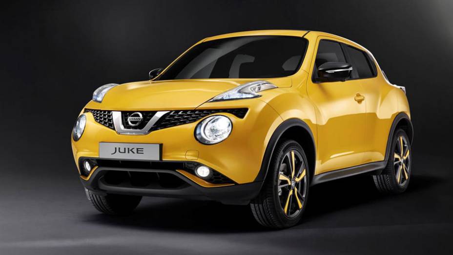 As principais mudan&ccedil;as foram feitas na dianteira, que traz far&oacute;is em formato de bumerangue e novo para-choque | <a href="https://preprod.quatrorodas.abril.com.br/noticias/saloes/genebra-2014/nissan-renova-crossover-juke-775338.shtml" rel="migration">Leia mais</a>