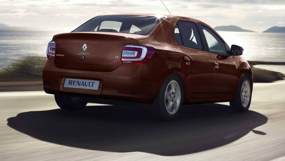 Olhando deste &acirc;ngulo, o sed&atilde; lembra um pouco seu arquirrival Voyage | <a href="https://preprod.quatrorodas.abril.com.br/carros/lancamentos/renault-logan-759221.shtml" rel="migration">Leia mais</a>