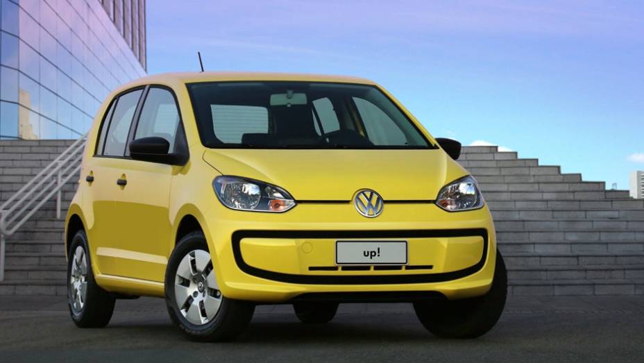 A frente n&atilde;o tem grade: a refrigera&ccedil;&atilde;o do motor 1.0 de tr&ecirc;s cilindros &eacute; feita pelas entradas de ar do para-choque | <a href="https://preprod.quatrorodas.abril.com.br/carros/lancamentos/volkswagen-up-772368.shtml" rel="migration">Leia mais</a>