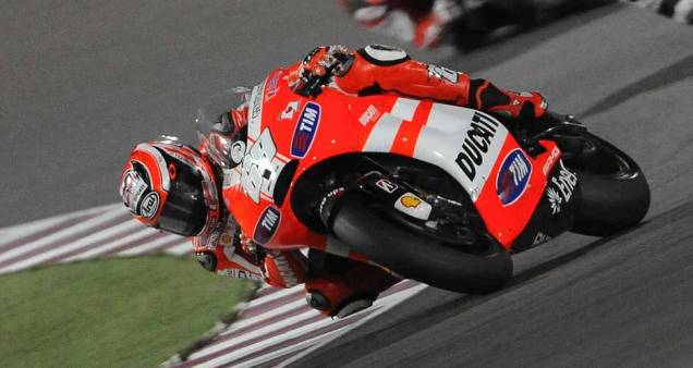 Nicky Hayden, companheiro de Rossi na Ducati, foi o nono Nicky Hayden, companheiro de Rossi na Ducati, foi o nono