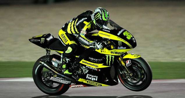 Cal Crutchlow, da Monster Yamaha Tech 3, fez sua estreia na MotoGP Cal Crutchlow, da Monster Yamaha Tech 3, fez sua estreia na MotoGP