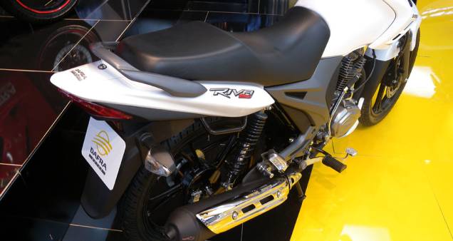 A potência é de 12,1 cv a 8.250 rpm | <a href="https://preprod.quatrorodas.abril.com.br/moto/noticias/dafra-riva-150-mais-novidade-marca-642155.shtml" rel="migration">Leia mais</a> A potência é de 12,1 cv a 8.250 rpm | <a href="https://preprod.quatrorodas.abril.com.br/moto/noticias/dafra-riva-150-mais-novidade-marca-642155.shtml" rel="migration">Leia mais</a>