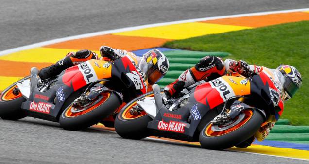 Andrea Dovizioso, Dani Pedrosa Andrea Dovizioso, Dani Pedrosa
