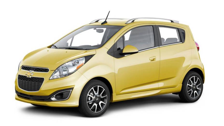 Cores vibrantes são a marca do modelo | <a href="https://preprod.quatrorodas.abril.com.br/reportagens/salao/chevrolet-spark-646704.shtml" rel="migration">Leia mais</a>