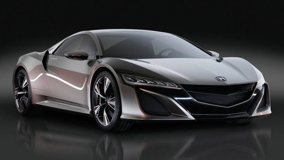 Modelo j&aacute; havia sido apresentado em Detroit como Acura NSX | <a href="https://preprod.quatrorodas.abril.com.br/saloes/genebra/2012/honda-nsx-concept-679034.shtml" rel="migration">Leia mais</a>