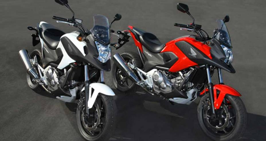 Serão oferecidas duas versões, equipadas com ou sem freios ABS | <a href="https://preprod.quatrorodas.abril.com.br/moto/noticias/honda-nc-700x-made-in-manaus-691787.shtml" rel="migration">Leia mais</a>