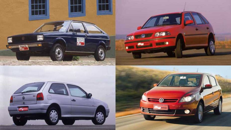 Lá se vão 35 anos desde o lançamento do Gol: o carro não conseguiu ser tão carismático quanto o Fusca, mas superou o clássico VW nas vendas e permaneceu na liderança do mercado por 27 anos | <a href="https://preprod.quatrorodas.abril.com.br/reportagens/classicos/go" rel="migration"></a>