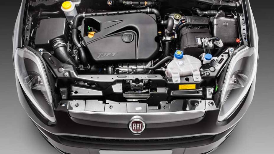 O motor turbinado continua entregando 152 cv apenas com gasolina | <a href="https://preprod.quatrorodas.abril.com.br/carros/lancamentos/fiat-punto-2013-693625.shtml" target="_blank" rel="migration">Leia mais</a>