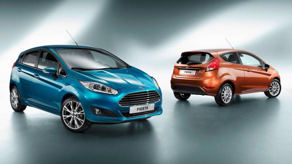 Uma das mudan&ccedil;as mais not&oacute;rias &eacute; da grade frontal, que ganhou um design similar ao de outros carros recentemente mostrados pela montadora, como C-Max Energi, C-Max Hybrid e o Fiesta ST. | <a href="https://preprod.quatrorodas.abril.com.br/salao-do-automovel/2012/ca" rel="migration"></a>