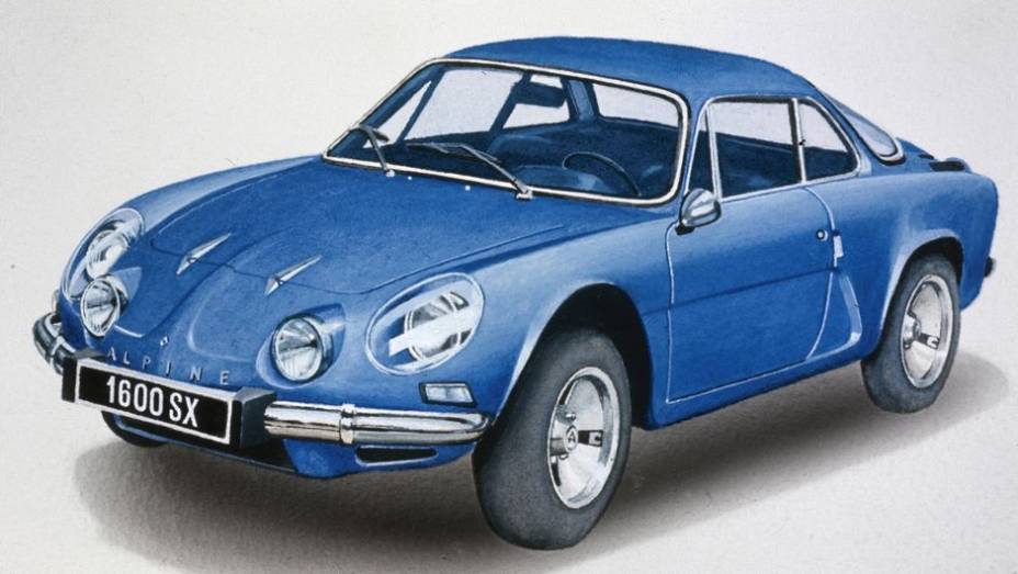 O A110 1600S SX foi um dos últimos modelos produzidos pela Alpine, na década de 1970 | <a href="https://preprod.quatrorodas.abril.com.br/noticias/fabricantes/renault-caterham-produzirao-nova-linha-alpine-714806.shtml" rel="migration">Leia mais</a>