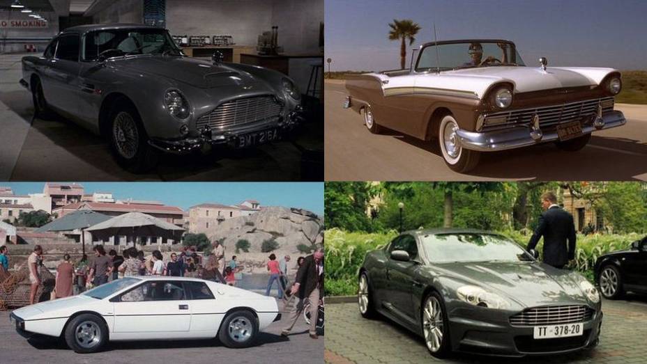 O agente secreto mais famoso do cinema, que está de volta em Skyfall, 23º filme da franquia, sempre teve belos carros à sua disposição. Relembre os modelos favoritos de 007. | <a href="%20https://preprod.quatrorodas.abril.com.br/blogs/planeta-carro/2012/11/07/licen" rel="migration"></a>