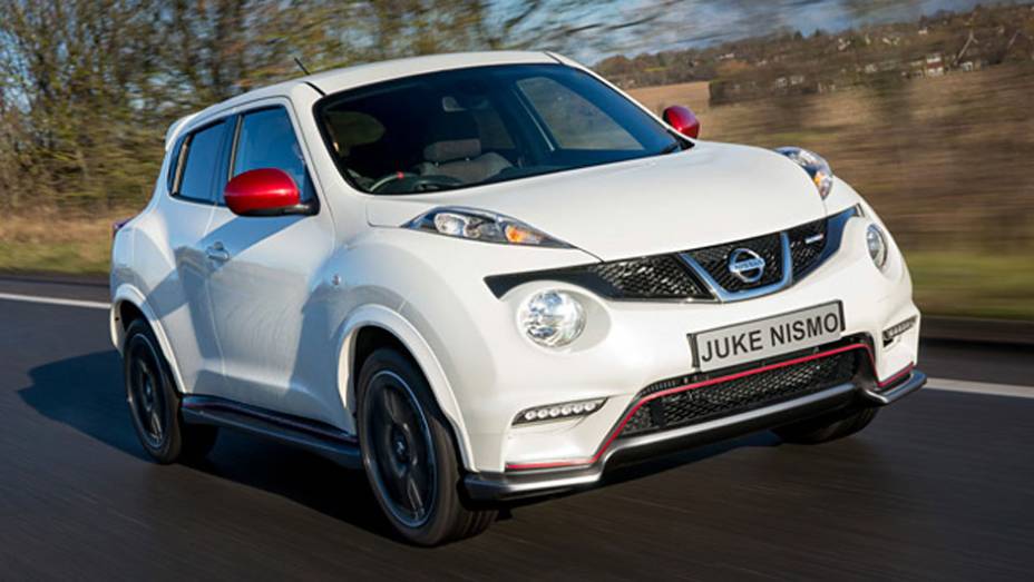 Nissan Juke Nismo 2013 | <a href="https://preprod.quatrorodas.abril.com.br/noticias/nissan-revela-juke-nismo-725662.shtml" rel="migration">Leia mais</a>