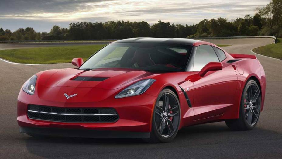 Este é o novo Corvette, chamado pela GM de Corvette Stingray | <a href="https://preprod.quatrorodas.abril.com.br/saloes/detroit/2013/chevrolet-corvette-stingray-730871.shtml" rel="migration">Leia mais</a>
