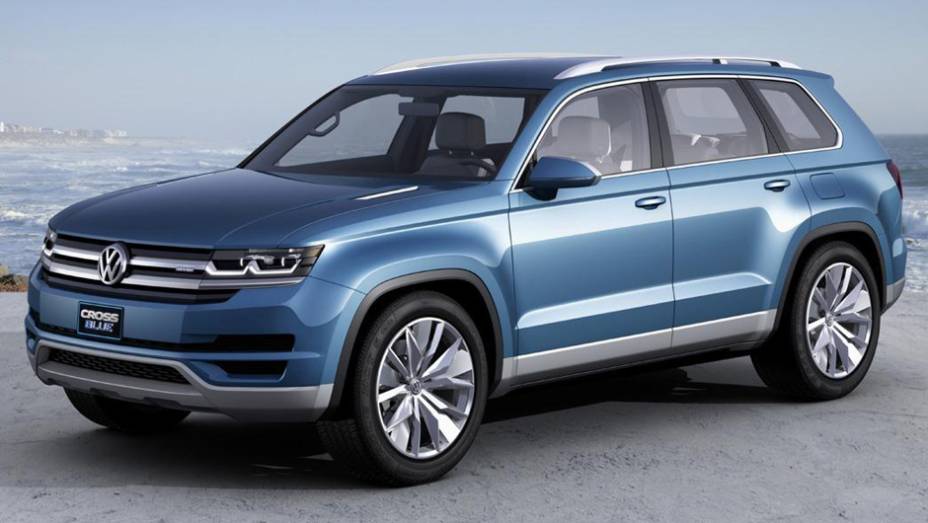 A Volkswagen está apresentando o CrossBlue concept neste Salão de Detroit | <a href="https://preprod.quatrorodas.abril.com.br/saloes/detroit/2013/vw-crossblue-concept-730934.shtml" rel="migration">Leia mais</a>