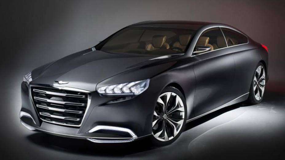 A Hyundai surpreendeu no Salão de Detroit ao apresentar o conceito HCD-14 Genesis | <a href="https://preprod.quatrorodas.abril.com.br/saloes/detroit/2013/hyundai-hcd-14-genesis-730952.shtml" rel="migration">Leia mais</a>