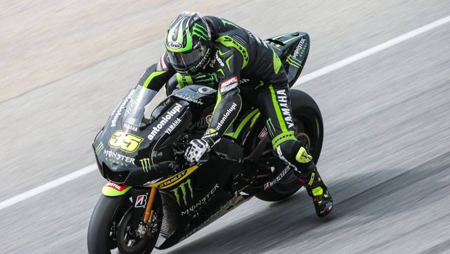 Cal Crutchlow obteve a sexta posição | <a href="https://preprod.quatrorodas.abril.com.br/moto/noticias/motogp-pedrosa-lidera-primeiro-dia-testes-732984.shtml" rel="migration">Leia mais</a>