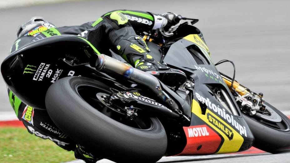 Cal Crutchlow obteve a quinta colocação | <a href="https://preprod.quatrorodas.abril.com.br/moto/noticias/motogp-pedrosa-repete-dominio-sepang-733092.shtml" rel="migration">Leia mais</a>