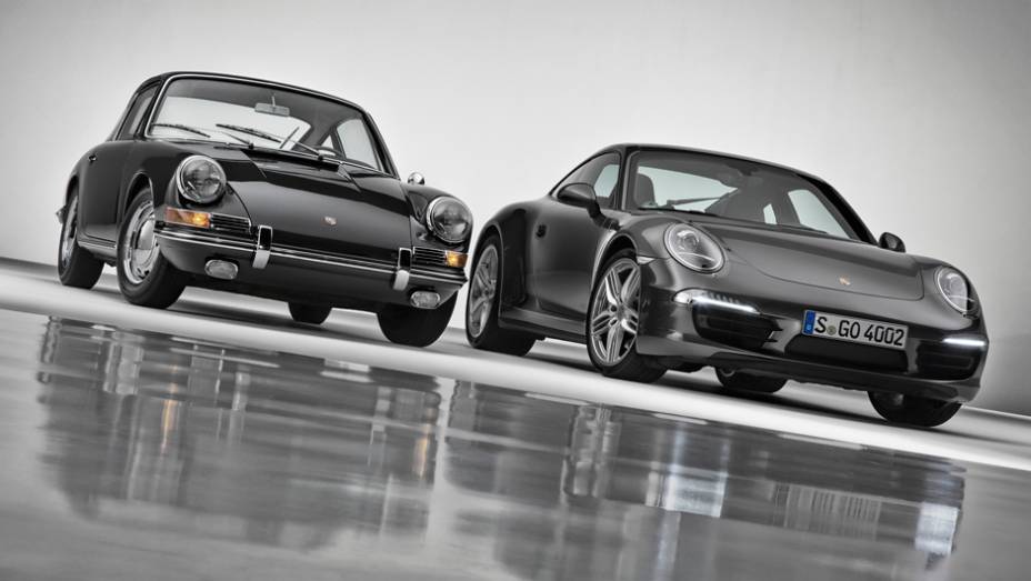 Um dos modelos mais cultuados no mundo dos esportivo completa cinco décadas de vida em 2013: o Porsche 911 | <a href="https://preprod.quatrorodas.abril.com.br/noticias/fabricantes/porsche-celebra-50-anos-911-733368.shtml" rel="migration">Leia mais</a>