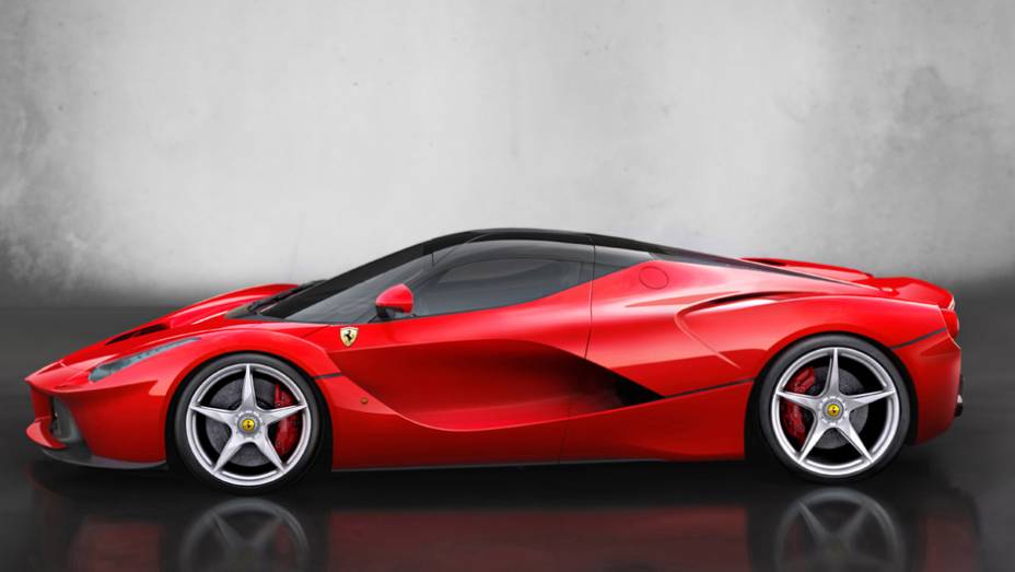 Aerodinâmica auxilia esportivo a atingir a velocidade máxima de 350 km/h | <a href="https://preprod.quatrorodas.abril.com.br/saloes/genebra/2013/ferrari-revela-laferrari-735265.shtml" rel="migration">Leia mais</a>