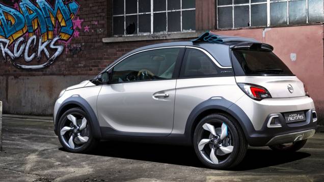 Opel Adam Rocks Concept apresenta para-choques sem pintura, além de ser mais largo e mais alto sobre as rodas | <a href="%20https://preprod.quatrorodas.abril.com.br/saloes/genebra/2013/opel-adam-rocks-concept-735283.shtml" rel="migration">Leia mais</a> Opel Adam Rocks Concept apresenta para-choques sem pintura, além de ser mais largo e mais alto sobre as rodas | <a href="%20https://preprod.quatrorodas.abril.com.br/saloes/genebra/2013/opel-adam-rocks-concept-735283.shtml" rel="migration">Leia mais</a>