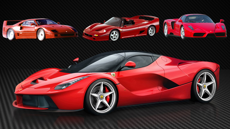 LaFerrari, antecessoras e concorrentes