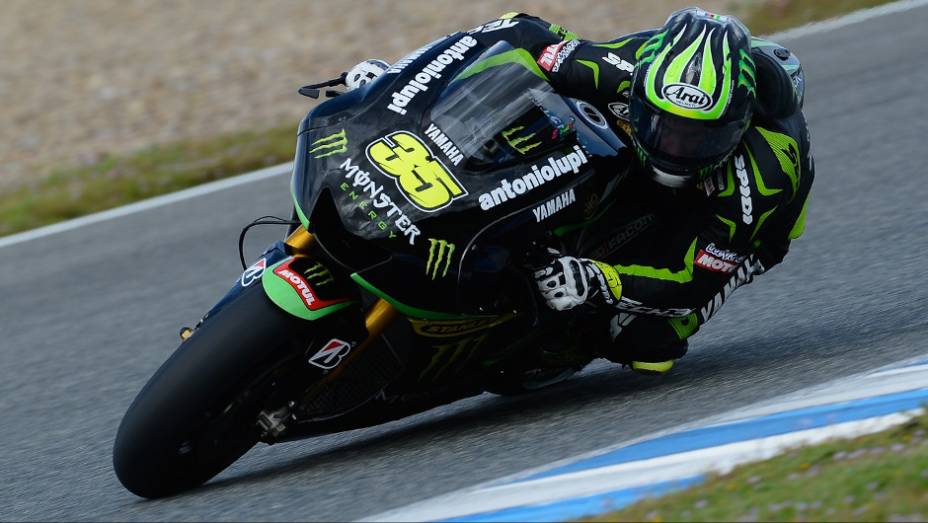 Britânico Cal Crutchlow surpreendeu em Jerez | <a href="https://preprod.quatrorodas.abril.com.br/moto/noticias/motogp-yamaha-lidera-testes-jerez-737049.shtml" rel="migration">Leia mais</a>