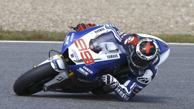 Jorge Lorenzo (Yamaha Factory Racing) liderou o primeiro dia em Jerez | <a href="https://preprod.quatrorodas.abril.com.br/moto/noticias/motogp-yamaha-lidera-testes-jerez-737049.shtml" rel="migration">Leia mais</a> Jorge Lorenzo (Yamaha Factory Racing) liderou o primeiro dia em Jerez | <a href="https://preprod.quatrorodas.abril.com.br/moto/noticias/motogp-yamaha-lidera-testes-jerez-737049.shtml" rel="migration">Leia mais</a>