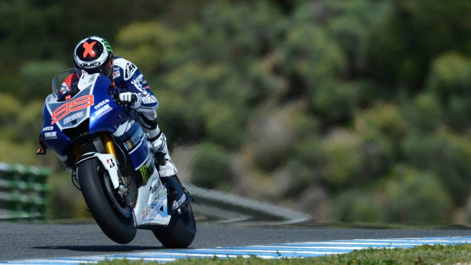 Jorge Lorenzo foi o quarto mais rápido no último dia | <a href="https://preprod.quatrorodas.abril.com.br/moto/noticias/motogp-yamaha-lidera-testes-jerez-737049.shtml" rel="migration">Leia mais</a>