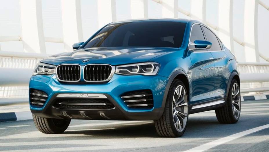 BMW X4 concept | <a href="https://preprod.quatrorodas.abril.com.br/saloes/xangai/2013/bmw-x4-concept-738669.shtml" rel="migration">Leia mais</a>