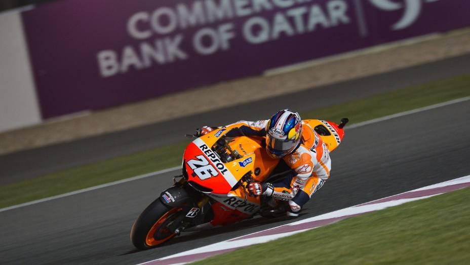 Dani Pedrosa (Repsol Honda Team) foi o terceiro | <a href="https://preprod.quatrorodas.abril.com.br/moto/noticias/motogp-lorenzo-garante-pole-catar-738025.shtml" rel="migration">Leia mais</a> Dani Pedrosa (Repsol Honda Team) foi o terceiro | <a href="https://preprod.quatrorodas.abril.com.br/moto/noticias/motogp-lorenzo-garante-pole-catar-738025.shtml" rel="migration">Leia mais</a>