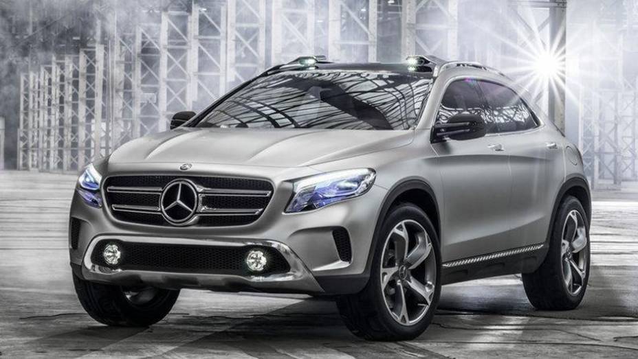 Evoque da Mercedes-Benz? Este &eacute; o GLA Concept | <a href="https://preprod.quatrorodas.abril.com.br/saloes/xangai/2013/mercedes-benz-gla-738831.shtml" rel="migration">Leia mais</a>
